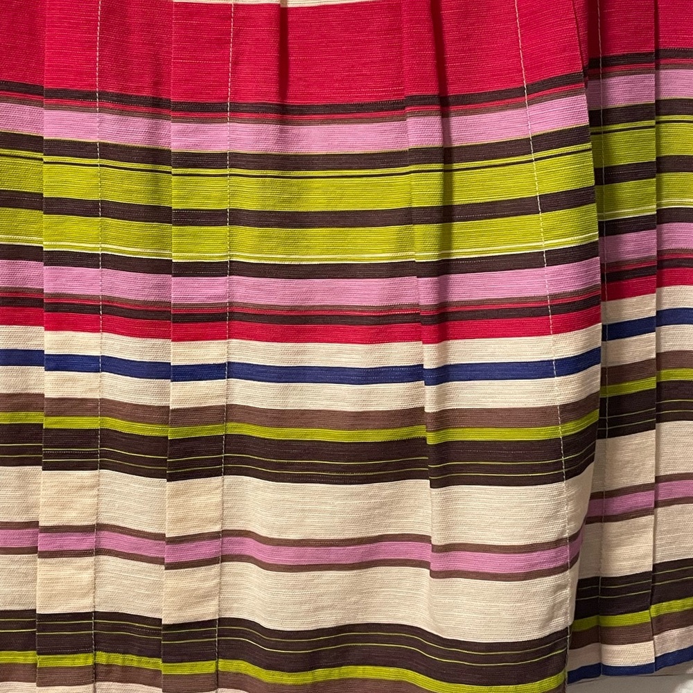 A Colorful LOFT Striped Skirt! - Picture 3 of 4